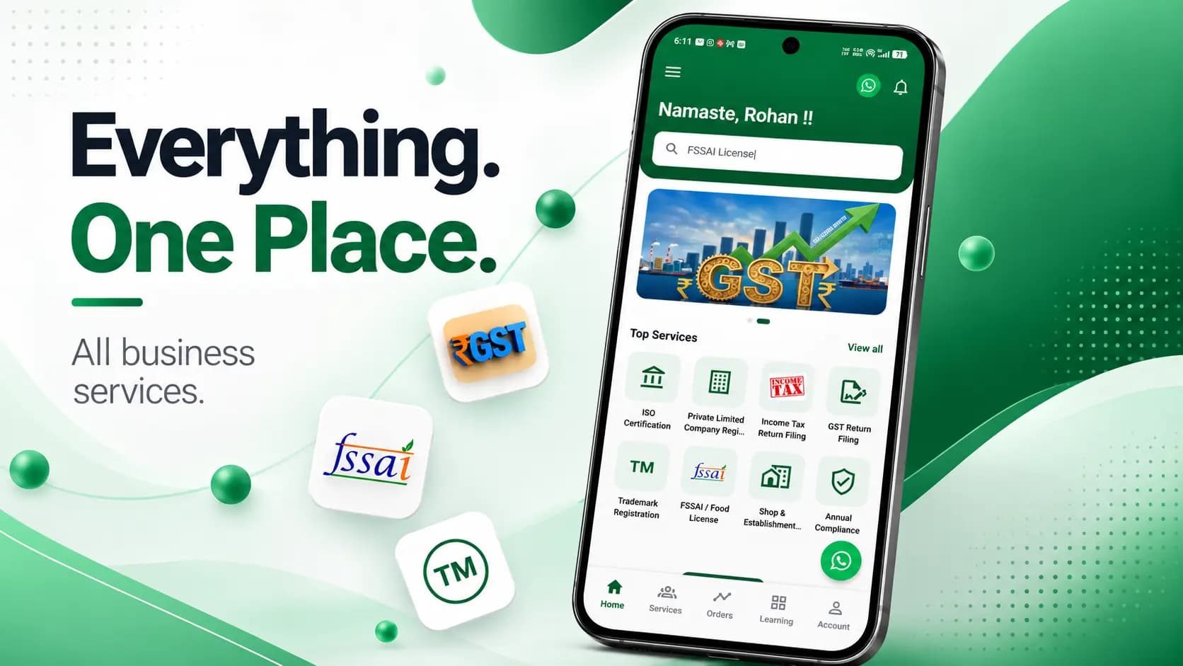 Accountswaale Mobile App project preview